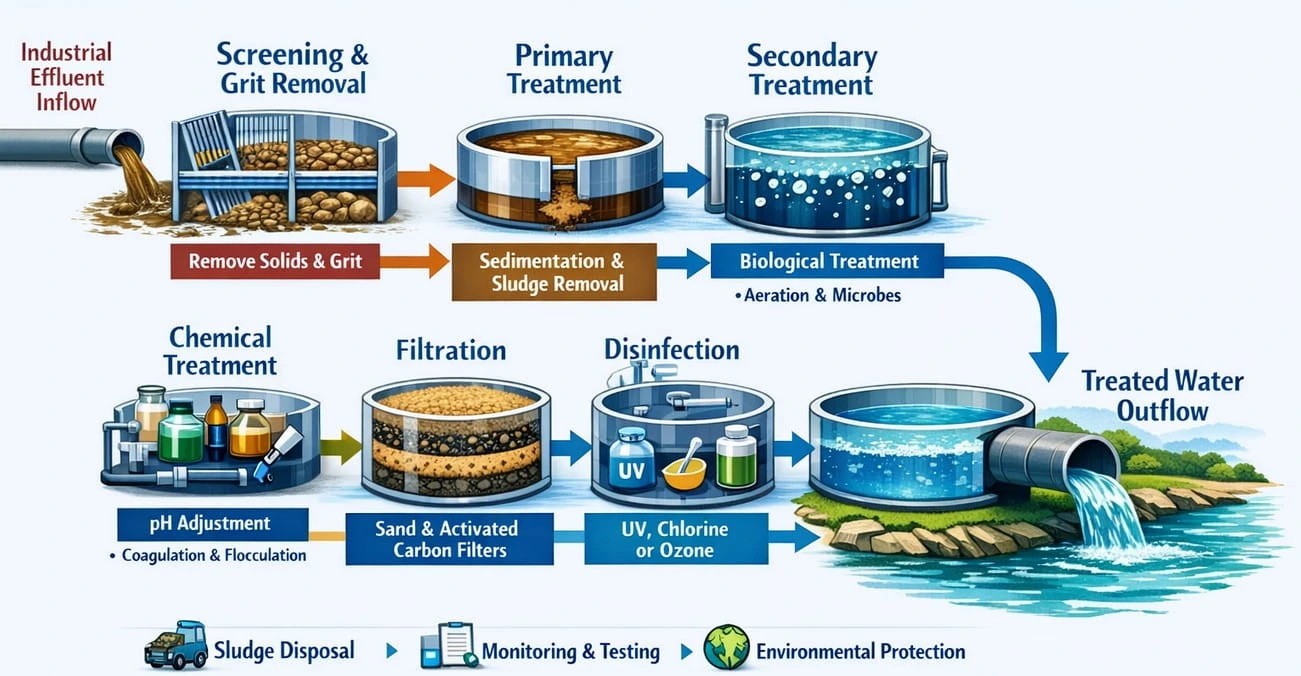 3. Industrial Effluent Management Waterpro Water Treatment Solution in Bangladesh