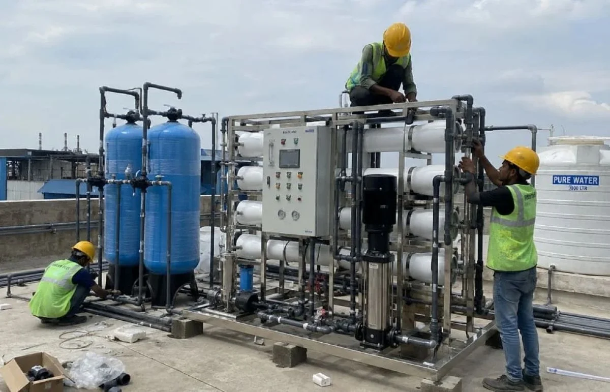 RO Plant for Textile Industry by Waterpro Corporation waterprobd